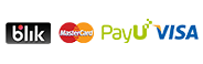 Płatność blik, visa, mastercard, payu
